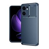 evimdeyokyok Evimdeyokyok Oppo Reno 13f Kılıf Auto Focus Karbon Kapak - Lacivert