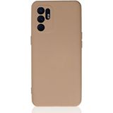 evimdeyokyok Evimdeyokyok Oppo Reno 6 Kılıf Nano İçi Kadife Silikon - Pudra Çok Renkli