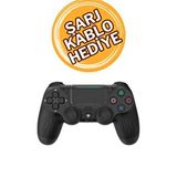 evimdeyokyok Evimdeyokyok Ps4 Kol Wireless Bt Kablosuz Oyun Kolu Ps4 Joystick Tablet Telefon Pc Uyumlu Titreş Sarı