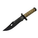evimdeyokyok Evimdeyokyok Salgur S 4759 Türk Tipi Komando Bıçağı 28,5cm - Testere Detaylı Bıçak, İpli, Kılıfl