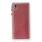 evimdeyokyok Evimdeyokyok Samsung Galaxy A01 Core Kılıf Miami Şeffaf Silikon - Şeffaf