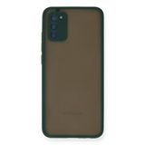 evimdeyokyok Evimdeyokyok Samsung Galaxy A02s Kılıf Montreal Silikon Kapak - Yeşil
