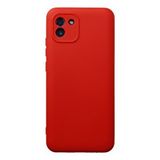 evimdeyokyok Evimdeyokyok Samsung Galaxy A03 Kılıf Nano İçi Kadife Silikon - Kırmızı