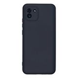evimdeyokyok Evimdeyokyok Samsung Galaxy A03 Kılıf Nano İçi Kadife Silikon - Lacivert