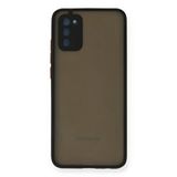 evimdeyokyok Evimdeyokyok Samsung Galaxy A03s Kılıf Montreal Silikon Kapak - Siyah