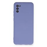evimdeyokyok Evimdeyokyok Samsung Galaxy A03s Kılıf Nano İçi Kadife Silikon - Lila