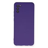 evimdeyokyok Evimdeyokyok Samsung Galaxy A03s Kılıf Nano İçi Kadife Silikon - Mor