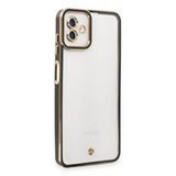 evimdeyokyok Evimdeyokyok Samsung Galaxy A04 Kılıf Liva Lens Silikon - Siyah