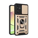 evimdeyokyok Evimdeyokyok Samsung Galaxy A05 Kılıf Pars Lens Yüzüklü Silikon - Gold