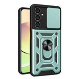 evimdeyokyok Evimdeyokyok Samsung Galaxy A05 Kılıf Pars Lens Yüzüklü Silikon - Yeşil