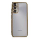evimdeyokyok Evimdeyokyok Samsung Galaxy A05s Kılıf Razer Lensli Silikon - Gold