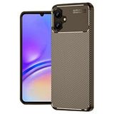 evimdeyokyok Evimdeyokyok Samsung Galaxy A06 Kılıf Auto Focus Karbon Kapak - Kahverengi