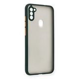 evimdeyokyok Evimdeyokyok Samsung Galaxy A11 Kılıf Montreal Silikon Kapak - Yeşil