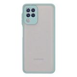 evimdeyokyok Evimdeyokyok Samsung Galaxy A22 Kılıf Montreal Silikon Kapak - Turkuaz