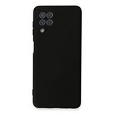 evimdeyokyok Evimdeyokyok Samsung Galaxy A22 Kılıf Nano İçi Kadife Silikon - Siyah