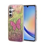 evimdeyokyok Evimdeyokyok Samsung Galaxy A34 5g Kılıf Blade Aynalı Desenli Kapak - Desen 5 Çok Renkli