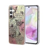 evimdeyokyok Evimdeyokyok Samsung Galaxy A35 5g Kılıf Blade Aynalı Desenli Kapak - Desen 6 Çok Renkli