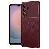 evimdeyokyok Evimdeyokyok Samsung Galaxy A36 Kılıf Auto Focus Karbon Kapak - Bordo