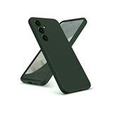 evimdeyokyok Evimdeyokyok Samsung Galaxy A36 Kılıf Nano İçi Kadife Silikon - Koyu Yeşil