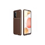 evimdeyokyok Evimdeyokyok Samsung Galaxy A52 Kılıf Auto Focus Karbon Kapak - Kahverengi