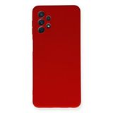 evimdeyokyok Evimdeyokyok Samsung Galaxy A52 Kılıf Nano İçi Kadife Silikon - Kırmızı