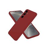 evimdeyokyok Evimdeyokyok Samsung Galaxy A56 Kılıf First Silikon - Kırmızı