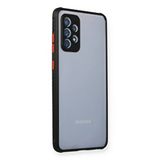 evimdeyokyok Evimdeyokyok Samsung Galaxy A72 Kılıf Miami Şeffaf Silikon - Siyah