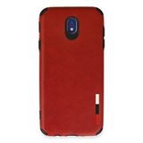 evimdeyokyok Evimdeyokyok Samsung Galaxy J7 Pro / J730 Kılıf Loop Deri Silikon - Kırmızı