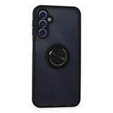 evimdeyokyok Evimdeyokyok Samsung Galaxy M34 5g Kılıf Montreal Yüzüklü Silikon Kapak - Siyah