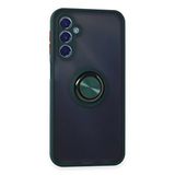 evimdeyokyok Evimdeyokyok Samsung Galaxy M34 5g Kılıf Montreal Yüzüklü Silikon Kapak - Yeşil