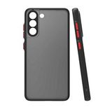 evimdeyokyok Evimdeyokyok Samsung Galaxy S21 Fe Kılıf Montreal Silikon Kapak - Siyah