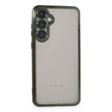 evimdeyokyok Evimdeyokyok Samsung Galaxy S23 Fe Kılıf Razer Lensli Silikon - Yeşil