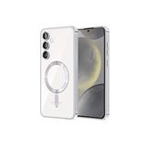 evimdeyokyok Evimdeyokyok Samsung Galaxy S24 Kılıf Kross Magneticsafe Kapak - Titan Gri