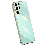 evimdeyokyok Evimdeyokyok Samsung Galaxy S24 Ultra Kılıf Volet Silikon - Açık Yeşil