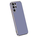 evimdeyokyok Evimdeyokyok Samsung Galaxy S24 Ultra Kılıf Volet Silikon - Mavi