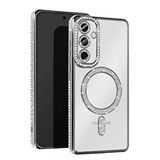 evimdeyokyok Evimdeyokyok Samsung Galaxy S25 Edge Joke Simli Magneticsafe Kılıf - Gümüş