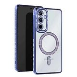 evimdeyokyok Evimdeyokyok Samsung Galaxy S25 Edge Joke Simli Magneticsafe Kılıf - Mavi