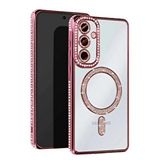 evimdeyokyok Evimdeyokyok Samsung Galaxy S25 Edge Joke Simli Magneticsafe Kılıf - Pembe