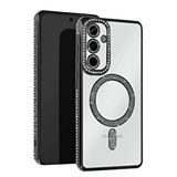 evimdeyokyok Evimdeyokyok Samsung Galaxy S25 Edge Joke Simli Magneticsafe Kılıf - Siyah