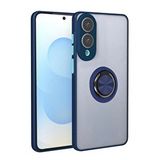 evimdeyokyok Evimdeyokyok Samsung Galaxy S25 Edge Kılıf Montreal Yüzüklü Silikon Kapak - Lacivert