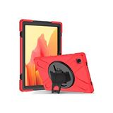 evimdeyokyok Evimdeyokyok Samsung Galaxy T500 Tab A7 10.4 Kılıf Amazing Tablet Kapak - Kırmızı Çok Renkli