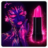 evimdeyokyok Evimdeyokyok Uv Neon Pembe Ruj – Karanlıkta Parlayan Makyaj Boyası Çok Renkli