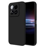 evimdeyokyok Evimdeyokyok Xiaomi Mi 14t Pro Kılıf Nano İçi Kadife Silikon - Siyah