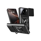 evimdeyokyok Evimdeyokyok Xiaomi Mi 15 Kılıf Pars Lens Yüzüklü Silikon - Siyah