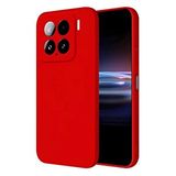 evimdeyokyok Evimdeyokyok Xiaomi Mi 15 Pro Kılıf Nano İçi Kadife Silikon - Kırmızı