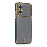 evimdeyokyok Evimdeyokyok Xiaomi Poco M5 Kılıf Liva Lens Silikon - Yeşil