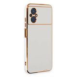 evimdeyokyok Evimdeyokyok Xiaomi Poco M5 Kılıf Volet Silikon - Beyaz