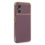 evimdeyokyok Evimdeyokyok Xiaomi Poco M5 Kılıf Volet Silikon - Mor