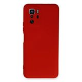 evimdeyokyok Evimdeyokyok Xiaomi Poco X3 Gt Kılıf Nano İçi Kadife Silikon - Kırmızı