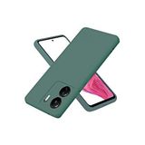 evimdeyokyok Evimdeyokyok Xiaomi Redmi 13c Kılıf First Silikon - Koyu Yeşil